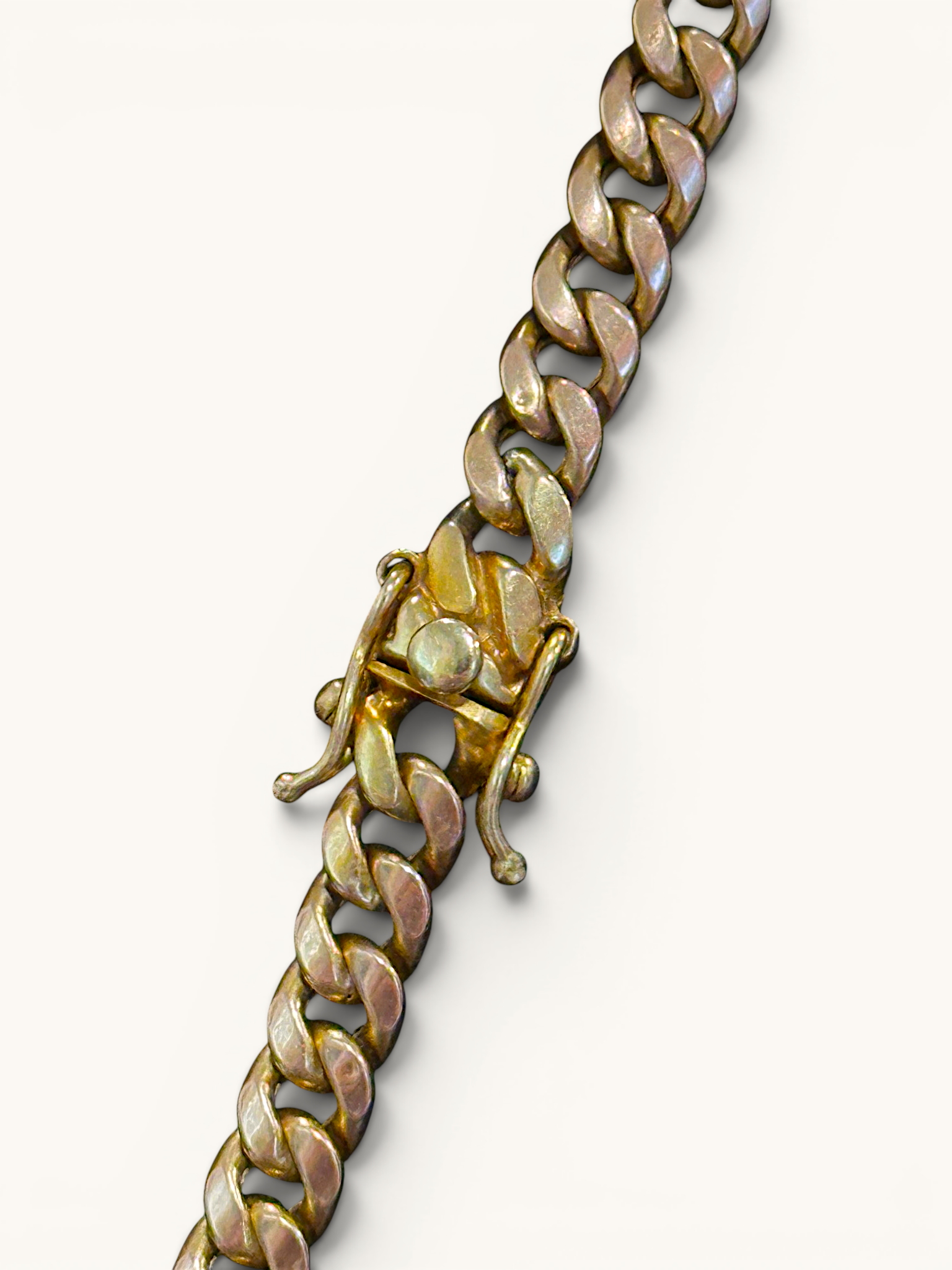 10K Gold Semi-Solid Cuban Link Chain Necklace 4